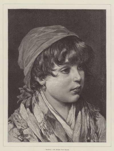 Bianca door Eugen von Blaas